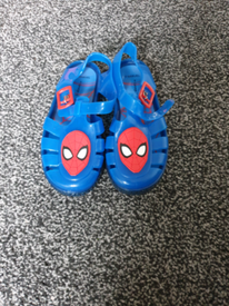 spiderman jelly shoes